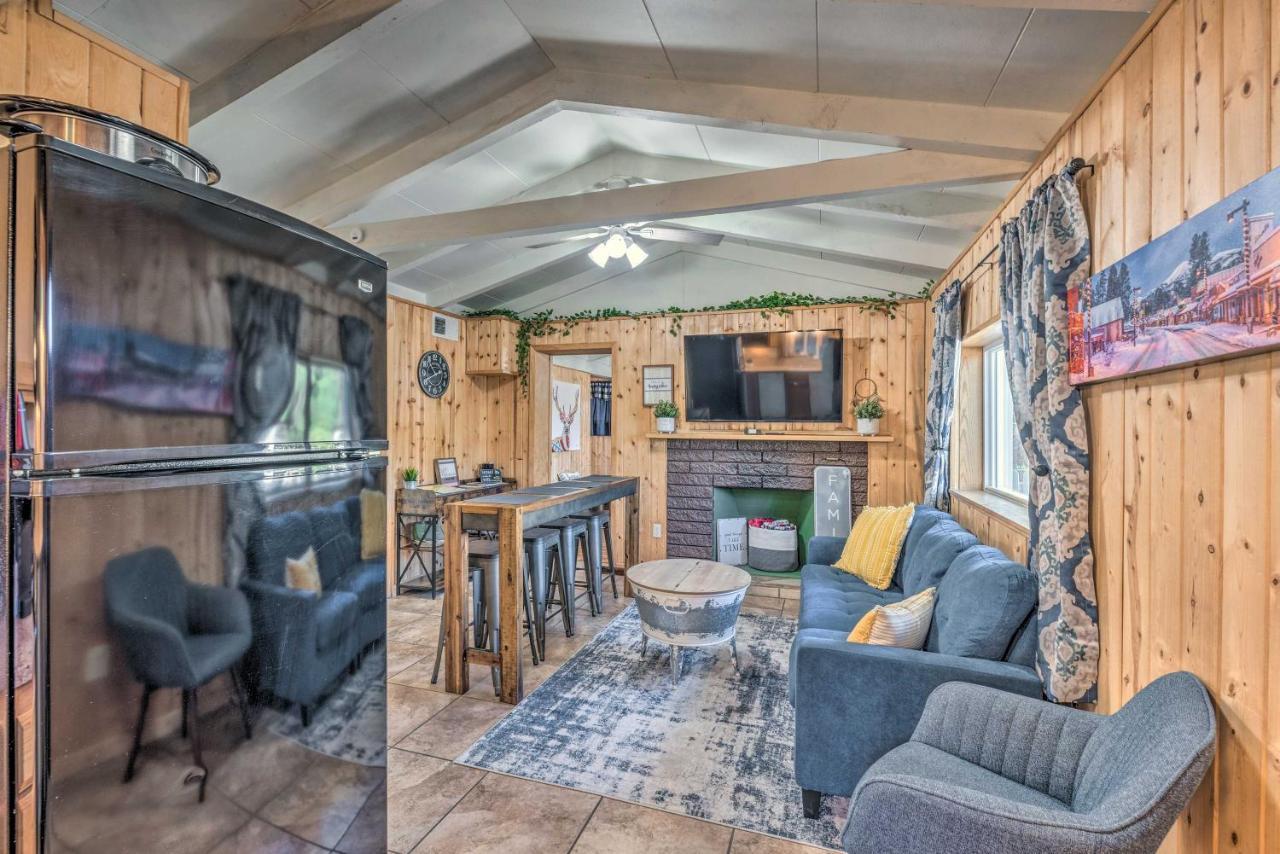 Cabin With Mountain Views About 2 Mi To Ruidoso Midtown! מראה חיצוני תמונה