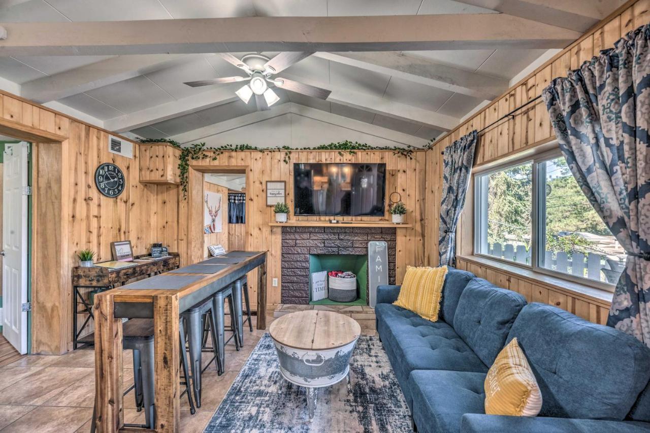 Cabin With Mountain Views About 2 Mi To Ruidoso Midtown! מראה חיצוני תמונה
