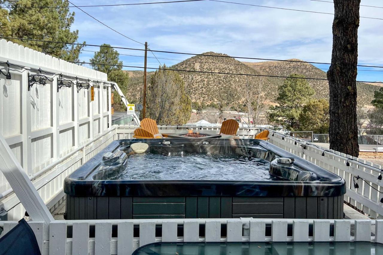 Cabin With Mountain Views About 2 Mi To Ruidoso Midtown! מראה חיצוני תמונה